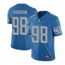 Men's Damon Harrison #98 Lions Limited Player Jersey Blue