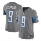 Men's Matthew Stafford #9 Lions Color Rush Limited Player Jersey Steel