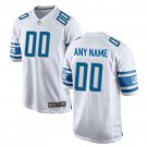 Custom Men's Lions Limited Jersey White