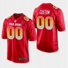 Custom Men's Colts AFC 2019 Pro Bowl Game Jersey Red