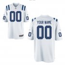 Custom Men's Colts Limited Jersey White