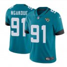 Men's Yannick Ngakoue #91 Jaguars Limited Player Jersey Teal