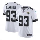 Men's Calais Campbell #93 Jaguars Limited Player Jersey White