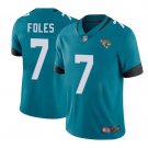 Men's Nick Foles #7 Jaguars Limited Player Jersey Teal