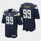 Men's Jerry Tillery #99 Chargers Game Player Jersey Navy