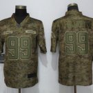 Men's Jerry Tillery #99 Chargers Salute to Service Limited Player Jersey Camo