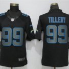Men's Jerry Tillery #99 Chargers Limited Player Jersey Black Impact