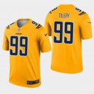 Men's Jerry Tillery #99 Chargers Inverted Legend Player Jersey Gold