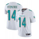 Men's Ryan Fitzpatrick #14 Dolphins Limited Player Jersey White