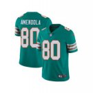 Men's Danny Amendola #80 Dolphins Color Rush Limited Player Jersey Aqua