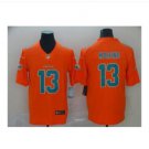 Men's Dan Marino #13 Dolphins Inverted Legend Player Jersey Orange
