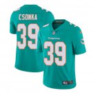 Men's Larry Csonka #39 Dolphins Limited Player Jersey Aqua