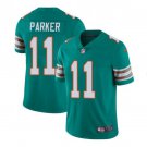 Men's DeVante Parker #11 Dolphins Color Rush Limited Player Jersey Aqua