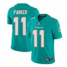 Men's DeVante Parker #11 Dolphins Limited Player Jersey Aqua
