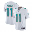 Men's DeVante Parker #11 Dolphins Limited Player Jersey White
