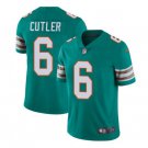 Men's Jay Cutler #6 Dolphins Color Rush Limited Player Jersey Aqua