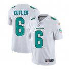 Men's Jay Cutler #6 Dolphins Limited Player Jersey White
