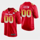 Custom Men's Dolphins AFC 2019 Pro Bowl Game Jersey Red
