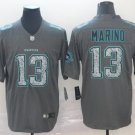 Men's Dan Marino #13 Dolphins Static Limited Player Jersey Gray