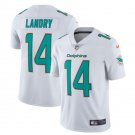 Men's Jarvis Landry #14 Dolphins Limited Player Jersey White