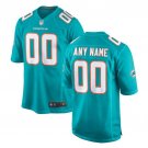 Custom Men's Dolphins Limited Jersey Aqua