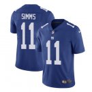 Men's Phil Simms #11 Giants Limited Player Jersey Royal