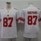 Men's Sterling Shepard #87 Giants Limited Player Jersey White