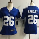 Women's Saquon Barkley #26 Giants Limited Player Jersey Royal