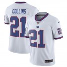 Men's Landon Collins #21 Giants Color Rush Limited Player Jersey White