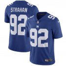 Men's Michael Strahan #92 Giants Limited Player Jersey Royal