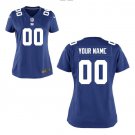 Custom Women's Giants Limited Jersey Royal