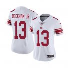 Women's Odell Beckham Jr #13 Giants Limited Player Jersey White
