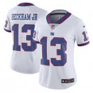 Women's Odell Beckham Jr #13 Giants Color Rush Limited Player Jersey White