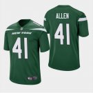Men's Josh Allen #41 Jets 2019 Draft First Round Pick Game Jersey Gotham Green