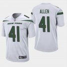 Men's Josh Allen #41 Jets 2019 Draft First Round Pick Game Jersey White