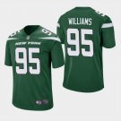 Men's Quinnen Williams #95 Jets 2019 Draft First Round Pick Game Jersey Gotham Green
