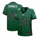 Women's Sam Darnold #14 Jets 2019 Elite Player Jersey Green Drift Fashion