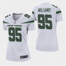 Women's Quinnen Williams #95 Jets 2019 Game Player Jersey White