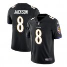 Size XXL Men's Lamar Jackson #8 Ravens Limited Player Jersey Black