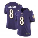 Size XXL Men's Lamar Jackson #8 Ravens Limited Player Jersey Purple