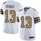 Size M Men's Michael Thomas #13 Saints Color Rush Limited Player Jersey White