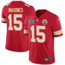 Size XXXL Men's Patrick Mahomes #15 Chiefs 2020 Super Bowl LIV Limited Player Jersey Red