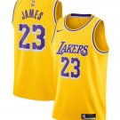 Size S Men's LeBron James #23 Los Angeles Lakers 2020/21 Swingman Jersey Gold Icon Edition