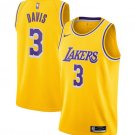 Size XL Men's Anthony Davis #3 Los Angeles Lakers 2020/21 Swingman Jersey Gold Icon Edition
