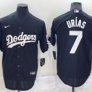 Julio Urias #7 Los Angeles Dodgers Player Name Jersey Royal