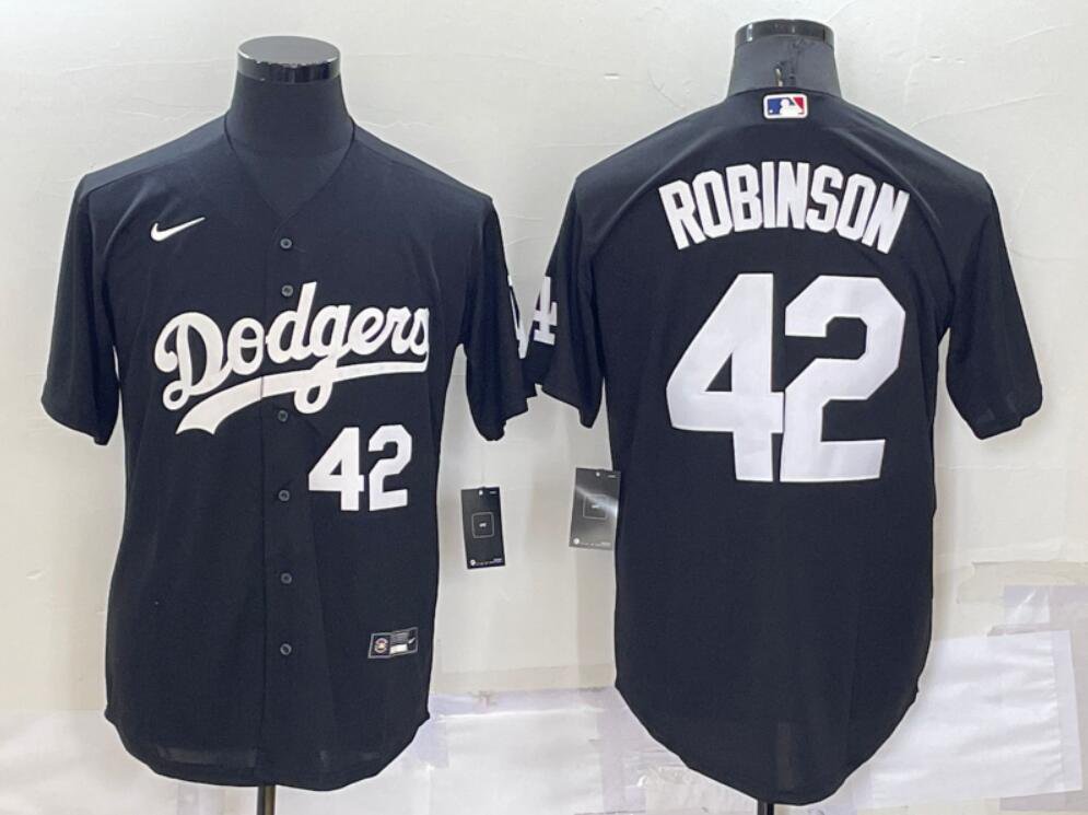Jackie Robinson #42 Los Angeles Dodgers Player Name Jersey Royal Gift