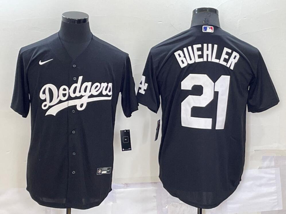 Walker Buehler #21 Los Angeles Dodgers Player Name Jersey Royal