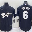 Trea Turner #6 Los Angeles Dodgers Player Name Jersey Royal
