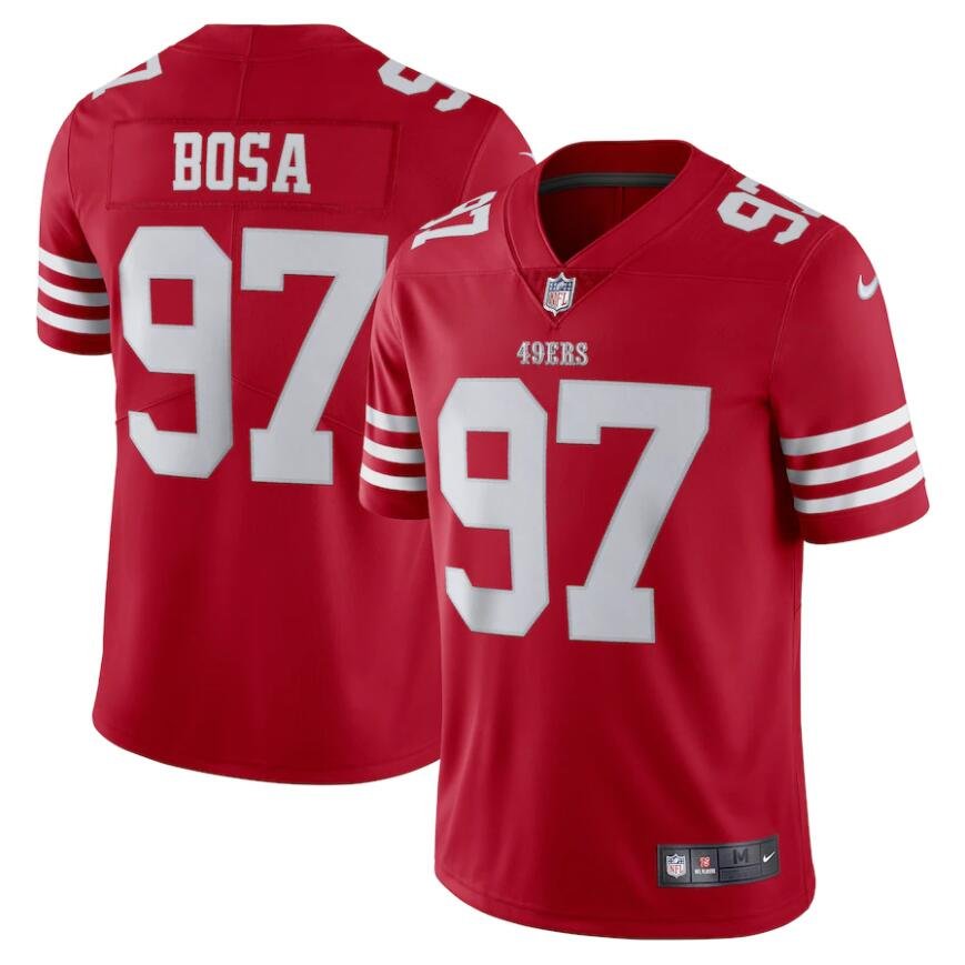 Men's Nick Bosa #97 San Francisco 49ers Limited Jersey Red