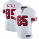 Men's George Kittle #85 San Francisco 49ers Vapor Limited Jersey White
